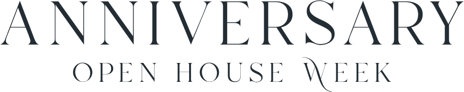 Anniversary Open House Week